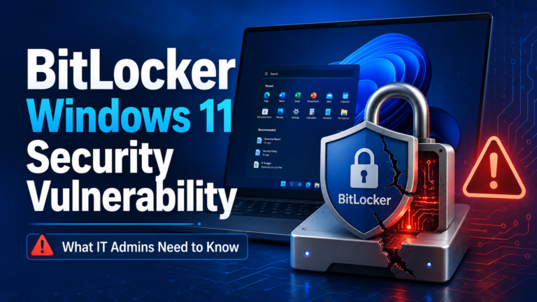 BitLocker on Windows 11 Can Be Bypassed in Under 5 Minutes — Here’s What IT Admins Need to Know